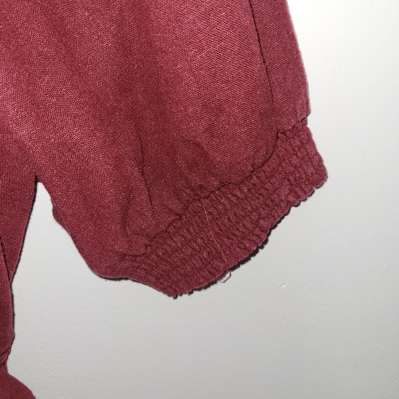 Ava and Viv Linen Blend V-neck Short Sleeve Dress Size 2X - Picture 10 of 12